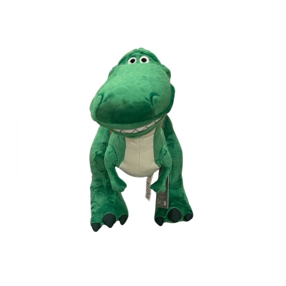 NWT Disney Store Official Licensed Toy Story Rex Cuddly Toy Plush - Picture 2 of 9